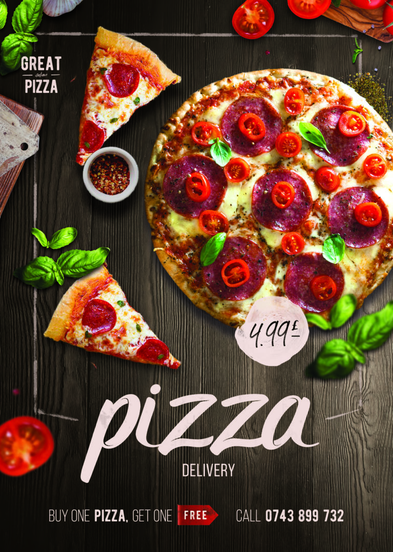 pizza flyer